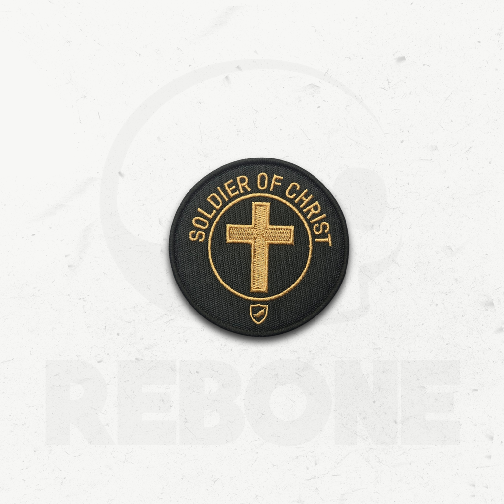 SOLDIER OF CHRIST #2 - PATCH BRODÉ