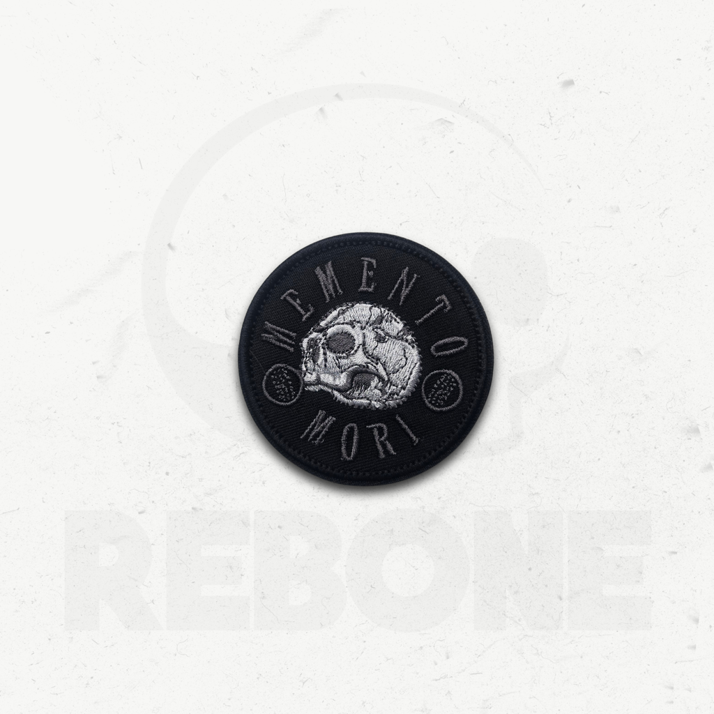 MEMENTO MORI #1 - PATCH BRODÉ