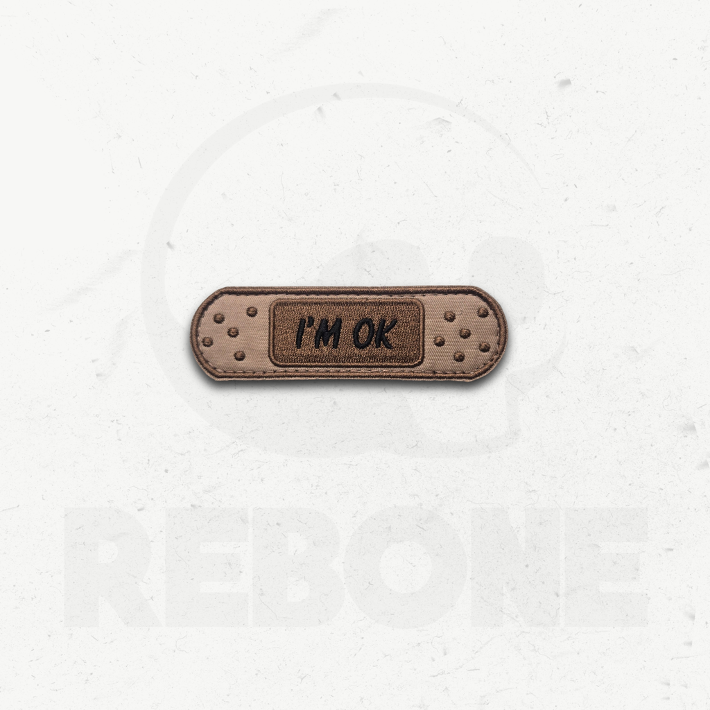 I'M OK - PATCH BRODÉ