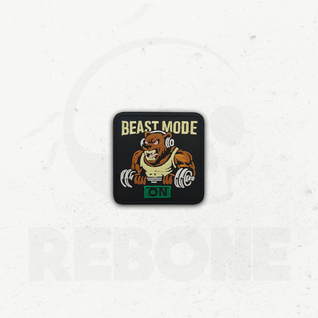 BEAST MODE #1 - PATCH BRODÉ