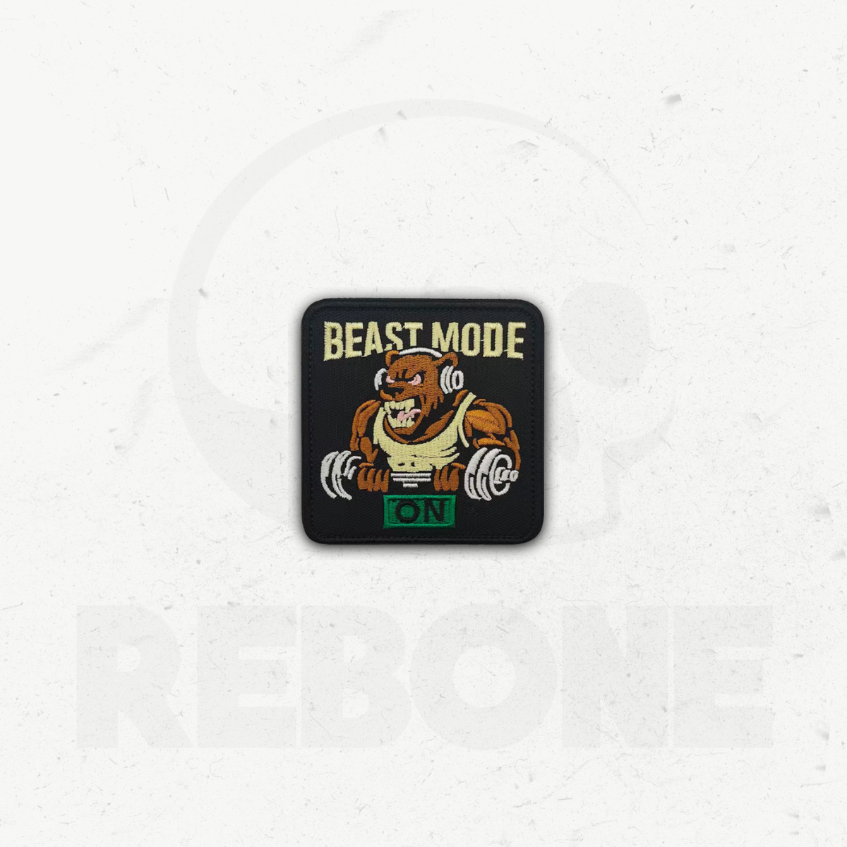 BEAST MODE #1 - PATCH BRODÉ