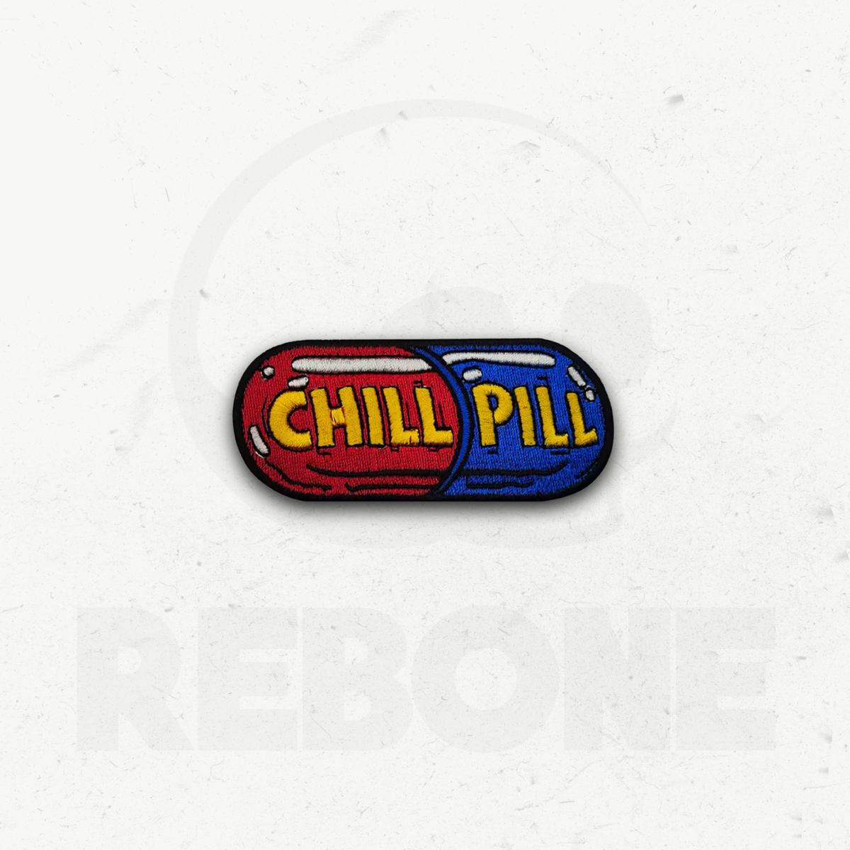 CHILL PILL - PATCH BRODÉ
