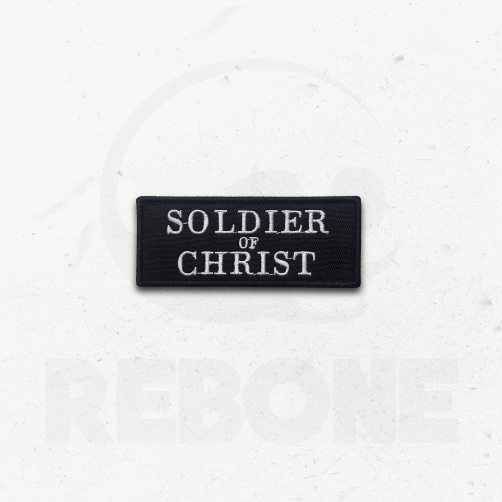 SOLDIER OF CHRIST #1 - PATCH BRODÉ