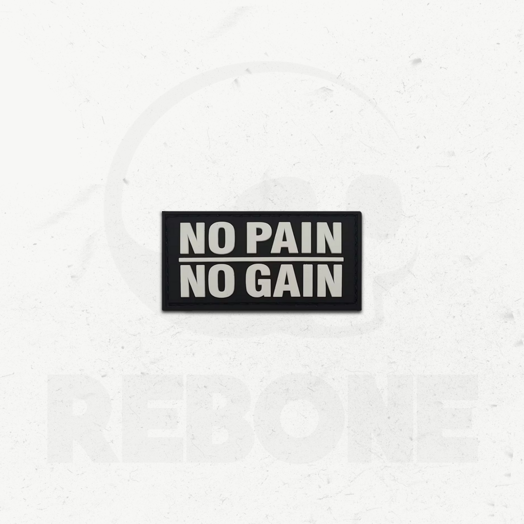 NO PAIN NO GAIN - PATCH PVC