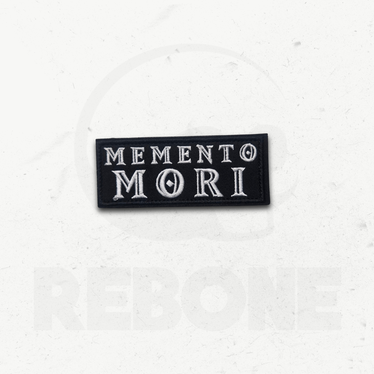 MEMENTO MORI #2 - PATCH BRODÉ