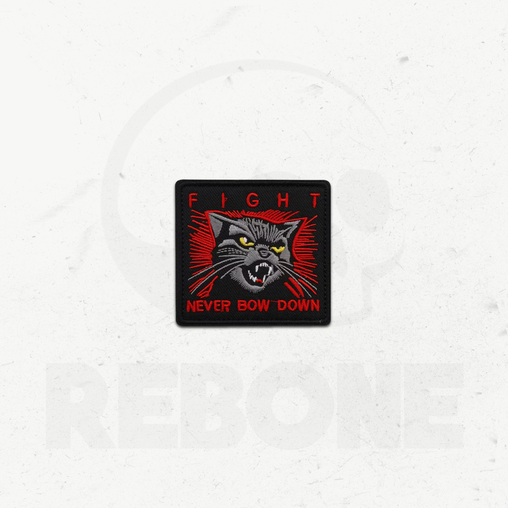 Never Bow Down - Patch brodé