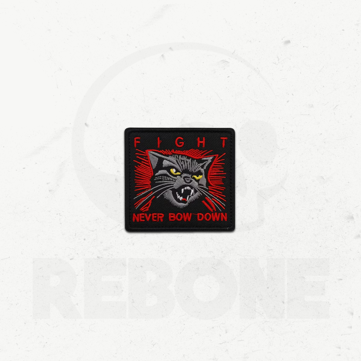 Never Bow Down - Patch brodé