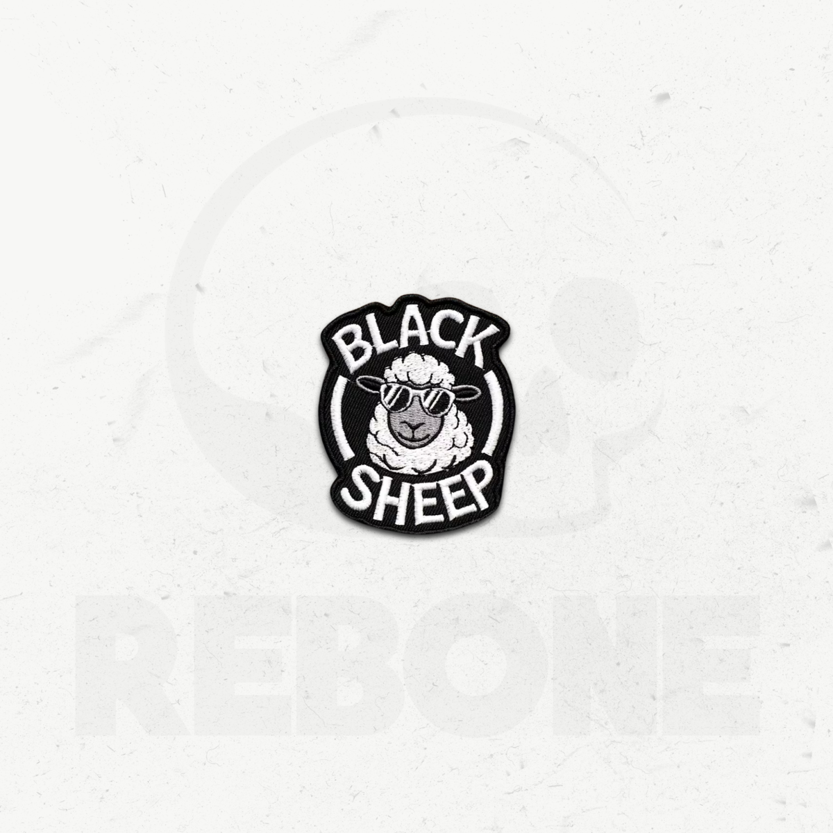 BLACK SHEEP - PATCH BRODÉ