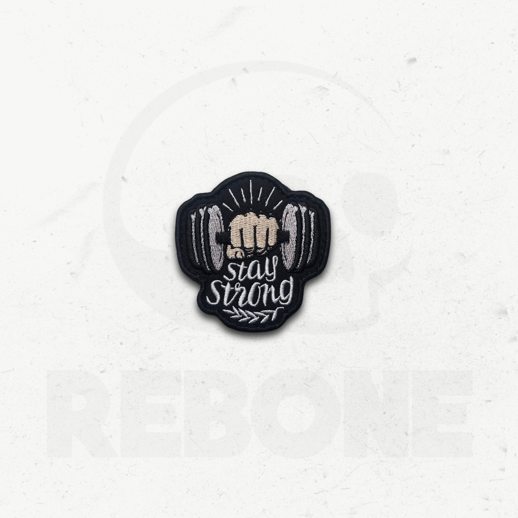 STAY STRONG - PATCH BRODÉ