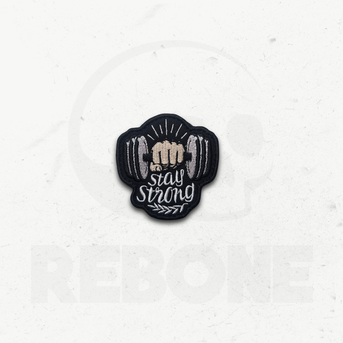 STAY STRONG - PATCH BRODÉ