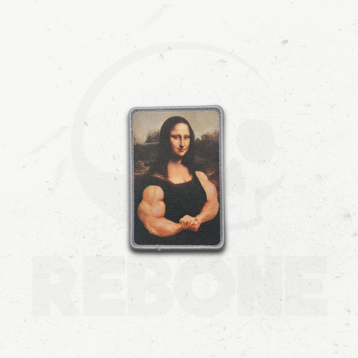 MONA LISA - PATCH BRODÉ