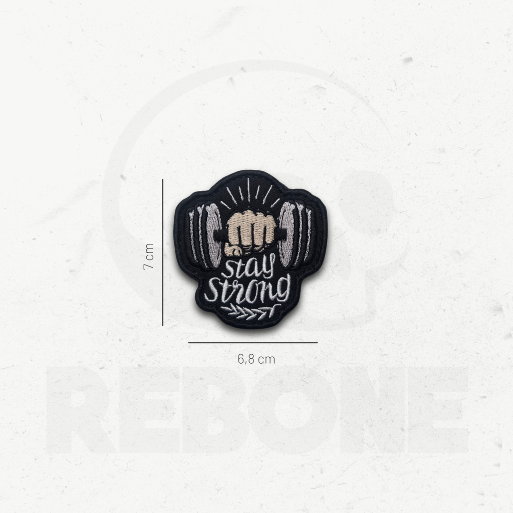 STAY STRONG - PATCH BRODÉ