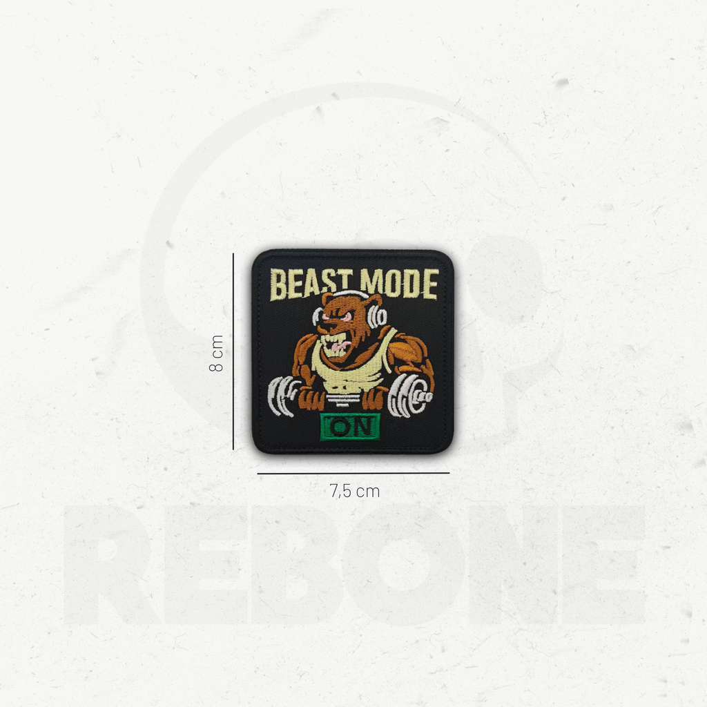 BEAST MODE #1 - PATCH BRODÉ