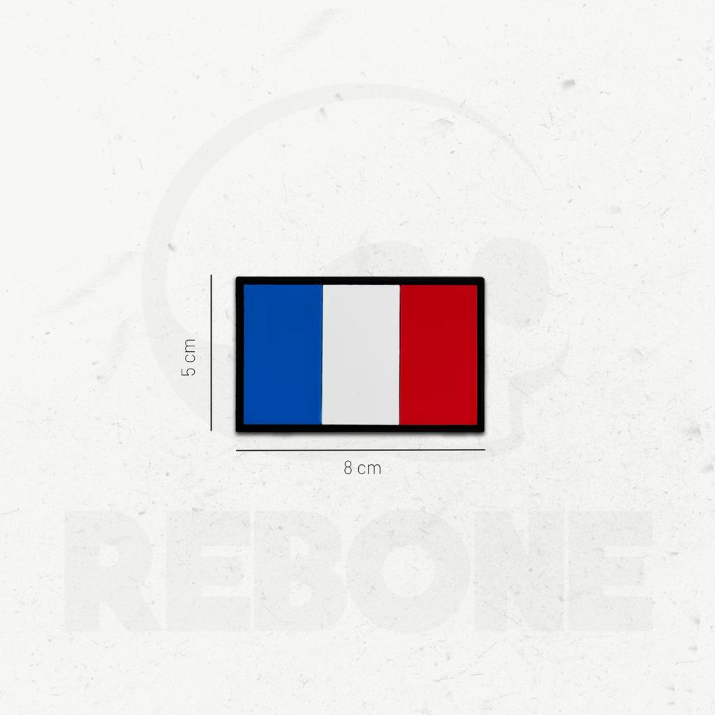 DRAPEAU FRANCE #1 - PATCH PVC
