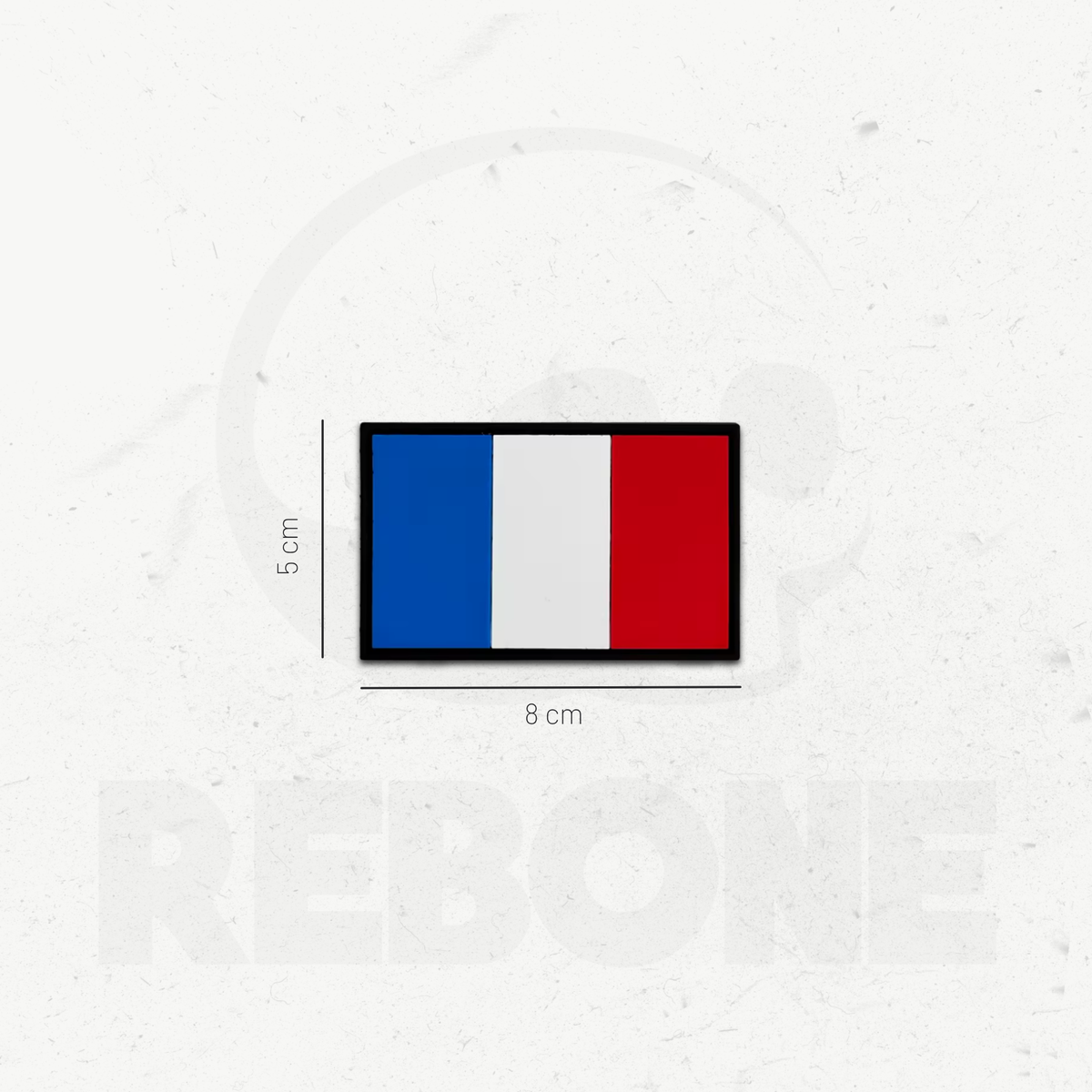 DRAPEAU FRANCE #1 - PATCH PVC