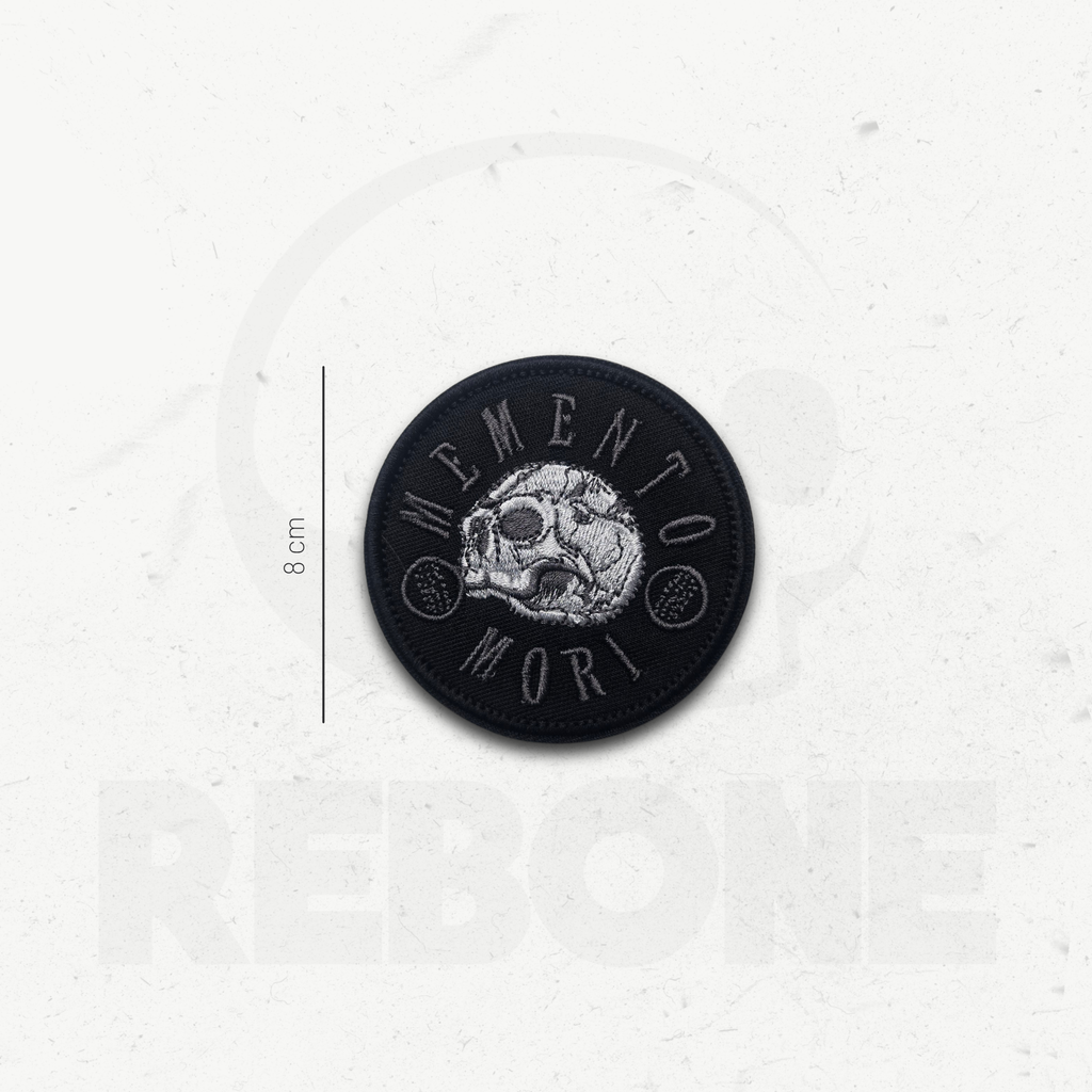 MEMENTO MORI #1 - PATCH BRODÉ