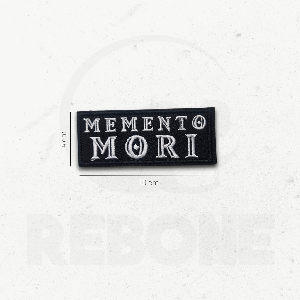 MEMENTO MORI #2 - PATCH BRODÉ