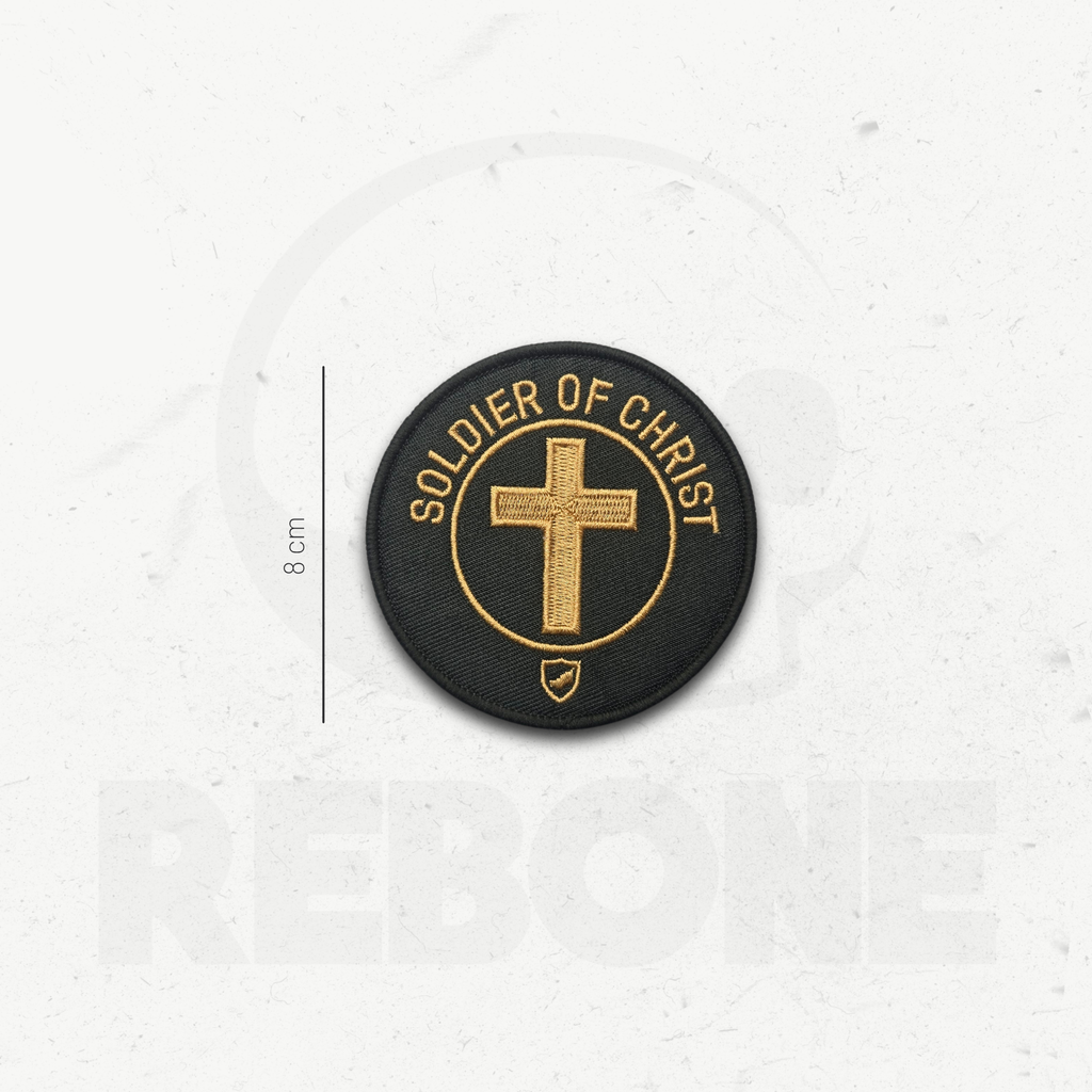 SOLDIER OF CHRIST #2 - PATCH BRODÉ