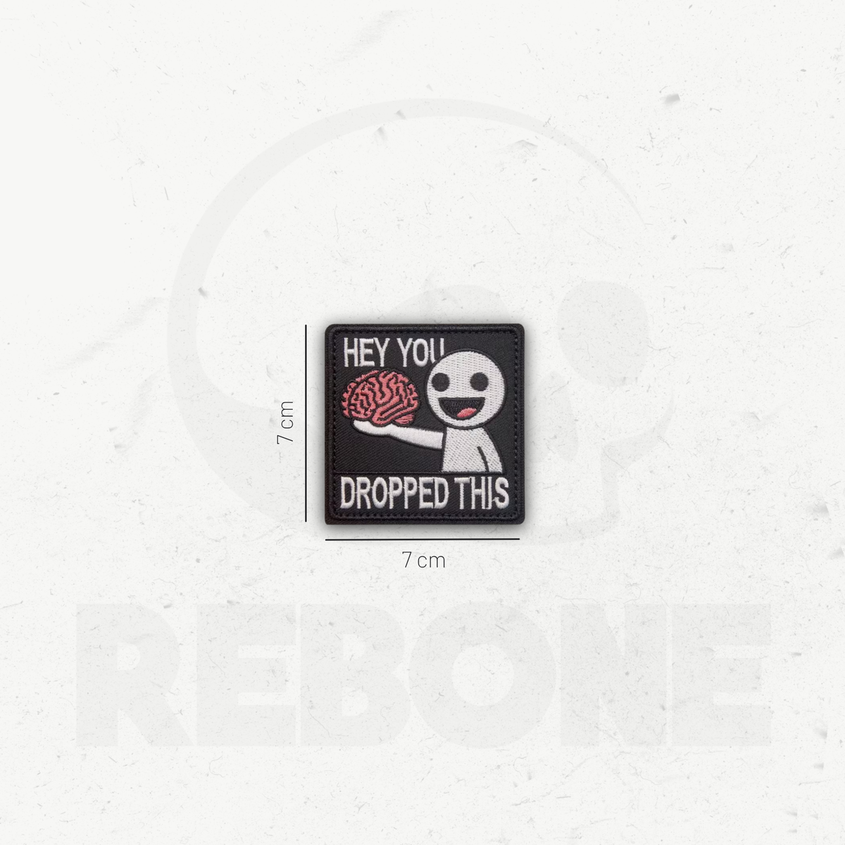 HEY YOU DROPPED THIS - PATCH BRODÉ