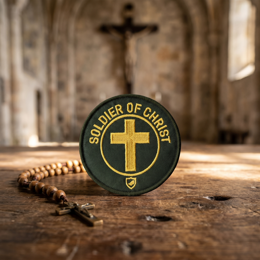 SOLDIER OF CHRIST #2 - PATCH BRODÉ