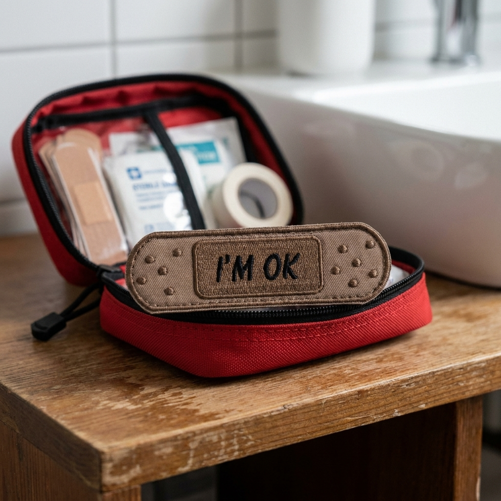 I'M OK - PATCH BRODÉ