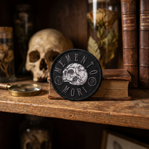 MEMENTO MORI #1 - PATCH BRODÉ