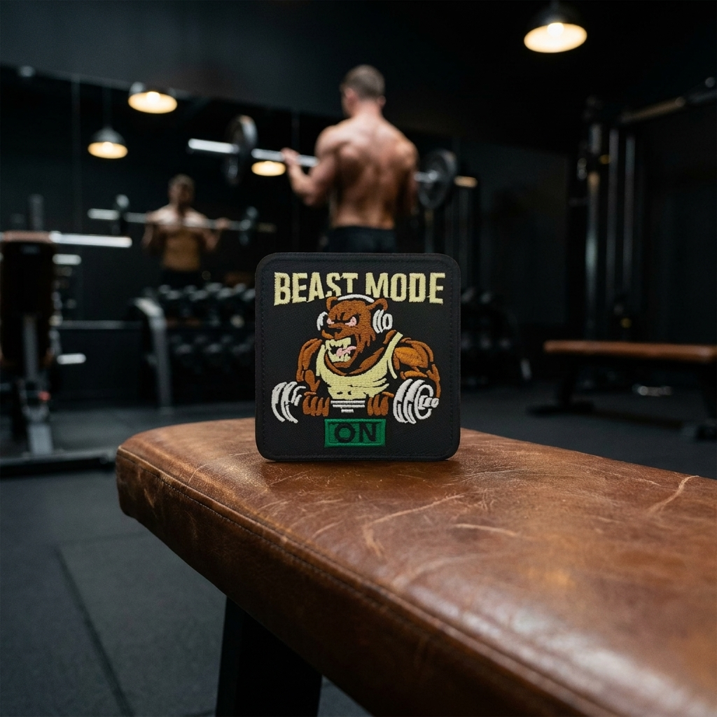 BEAST MODE #1 - PATCH BRODÉ