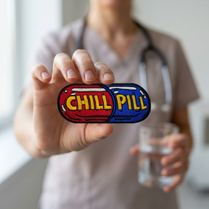 CHILL PILL - PATCH BRODÉ