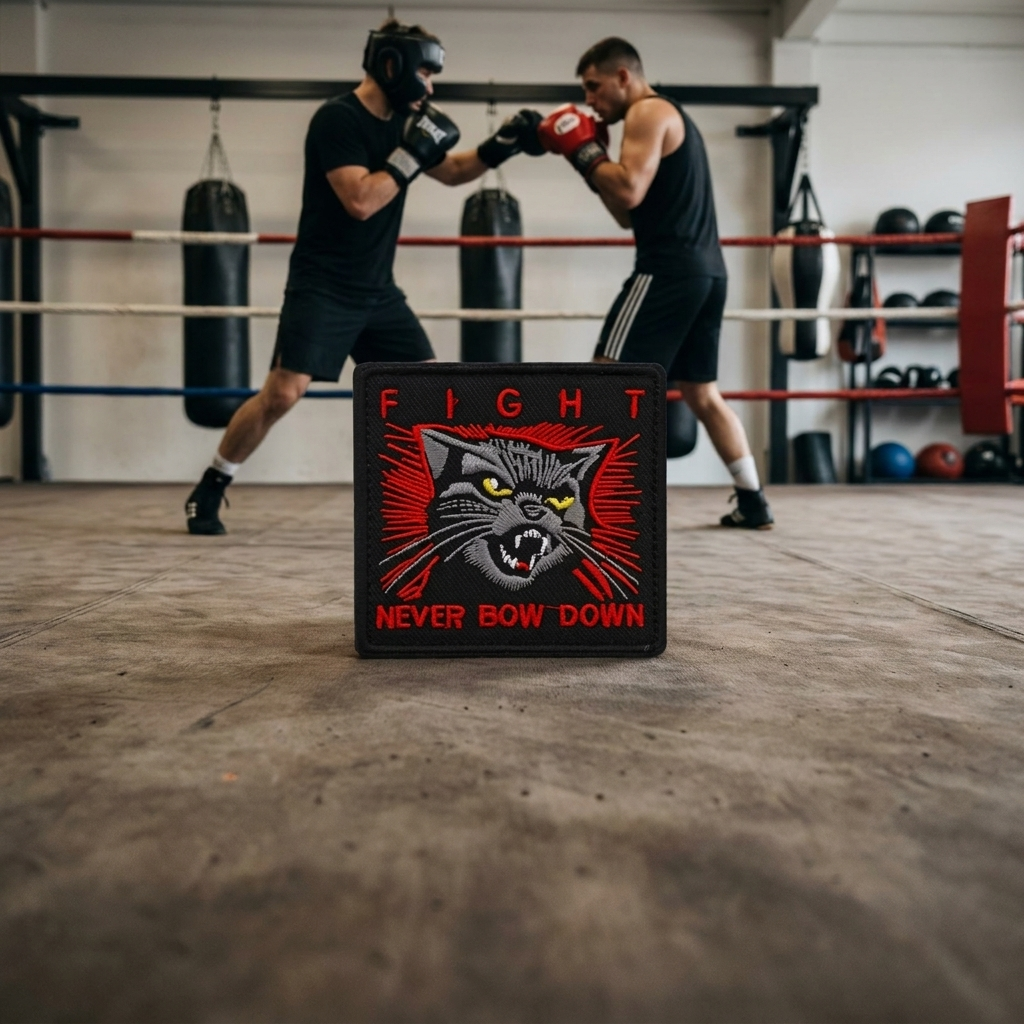 Never Bow Down - Patch brodé