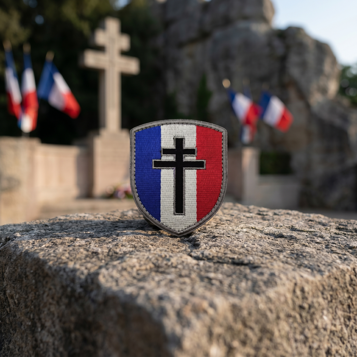 CROIX DE LORRAINE - PATCH BRODÉ