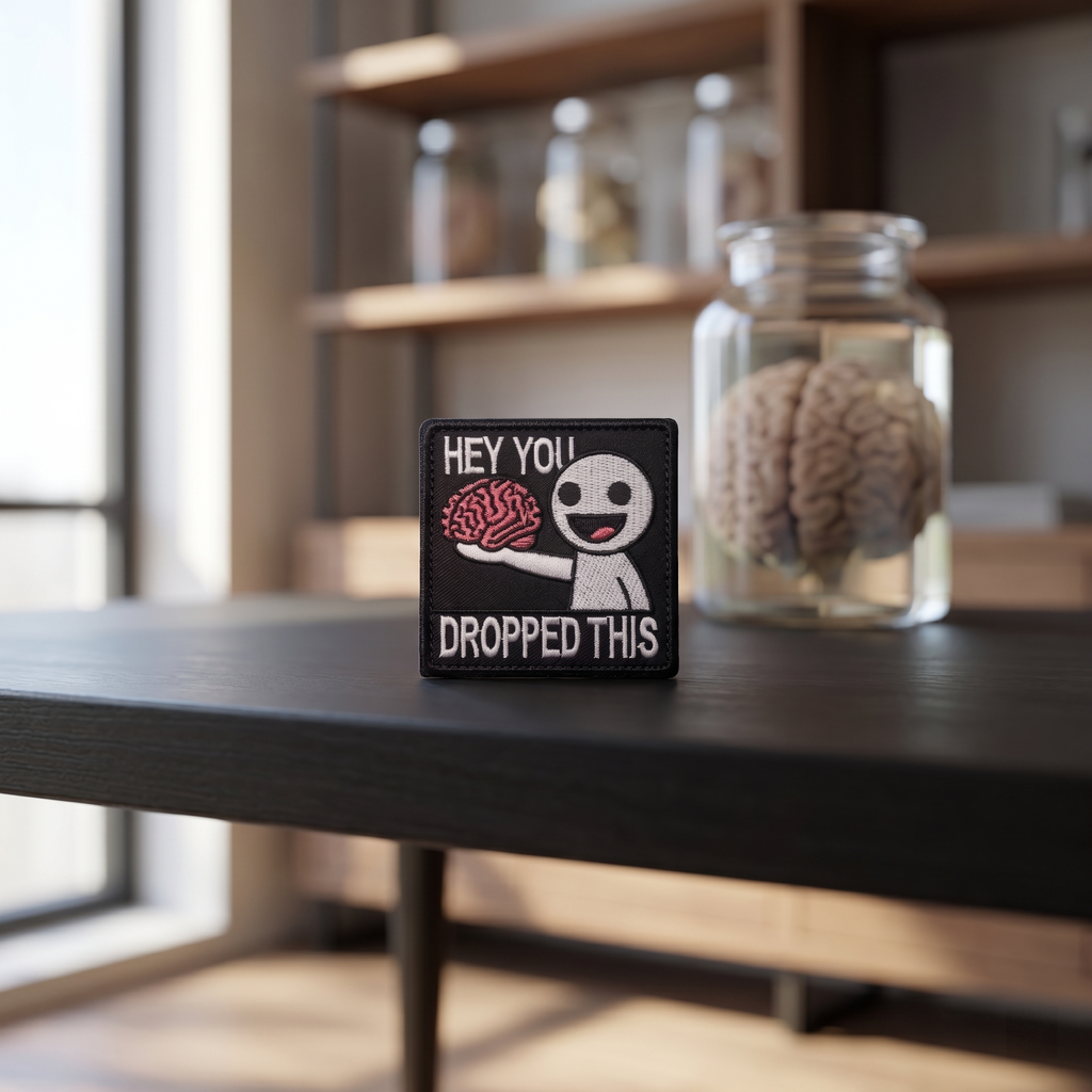 HEY YOU DROPPED THIS - PATCH BRODÉ