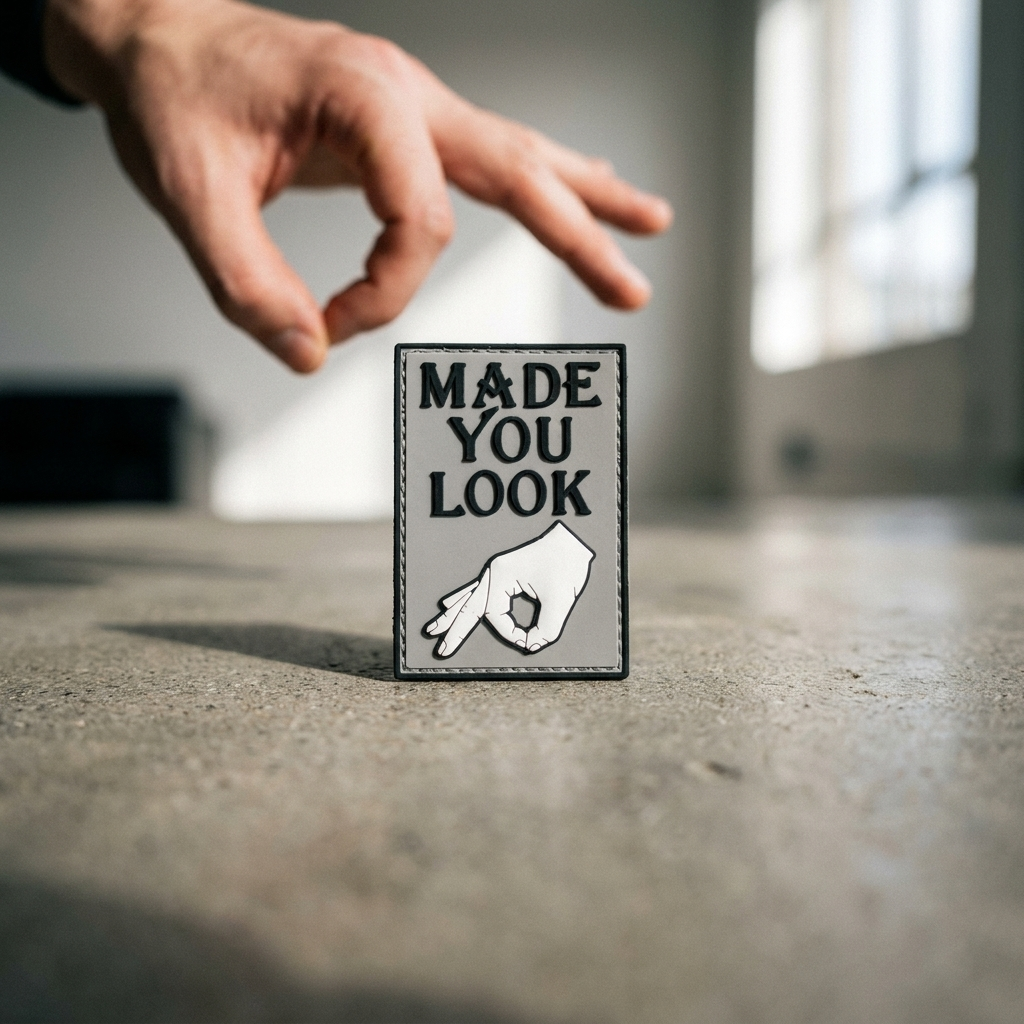 MADE YOU LOOK - PATCH PVC
