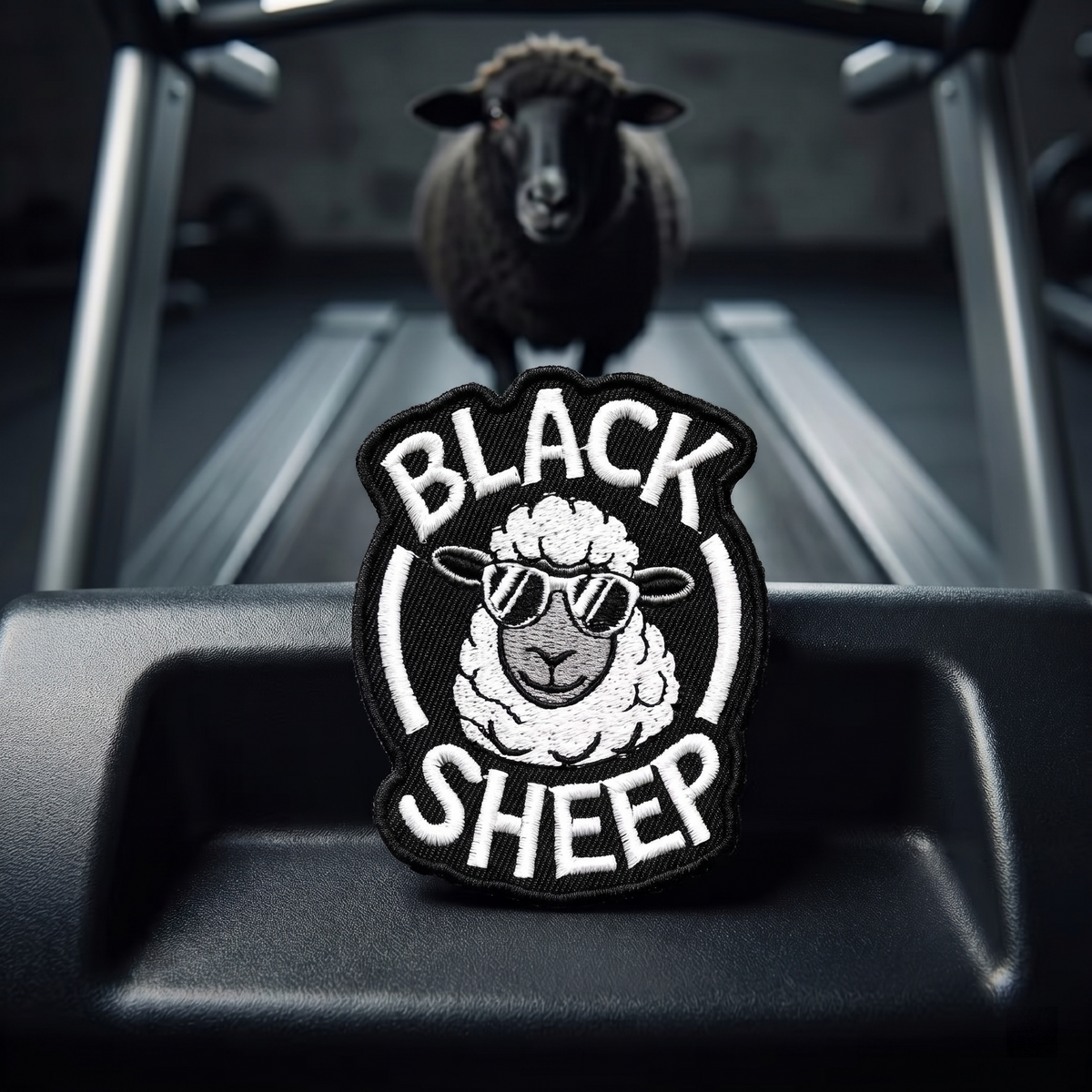 BLACK SHEEP - PATCH BRODÉ