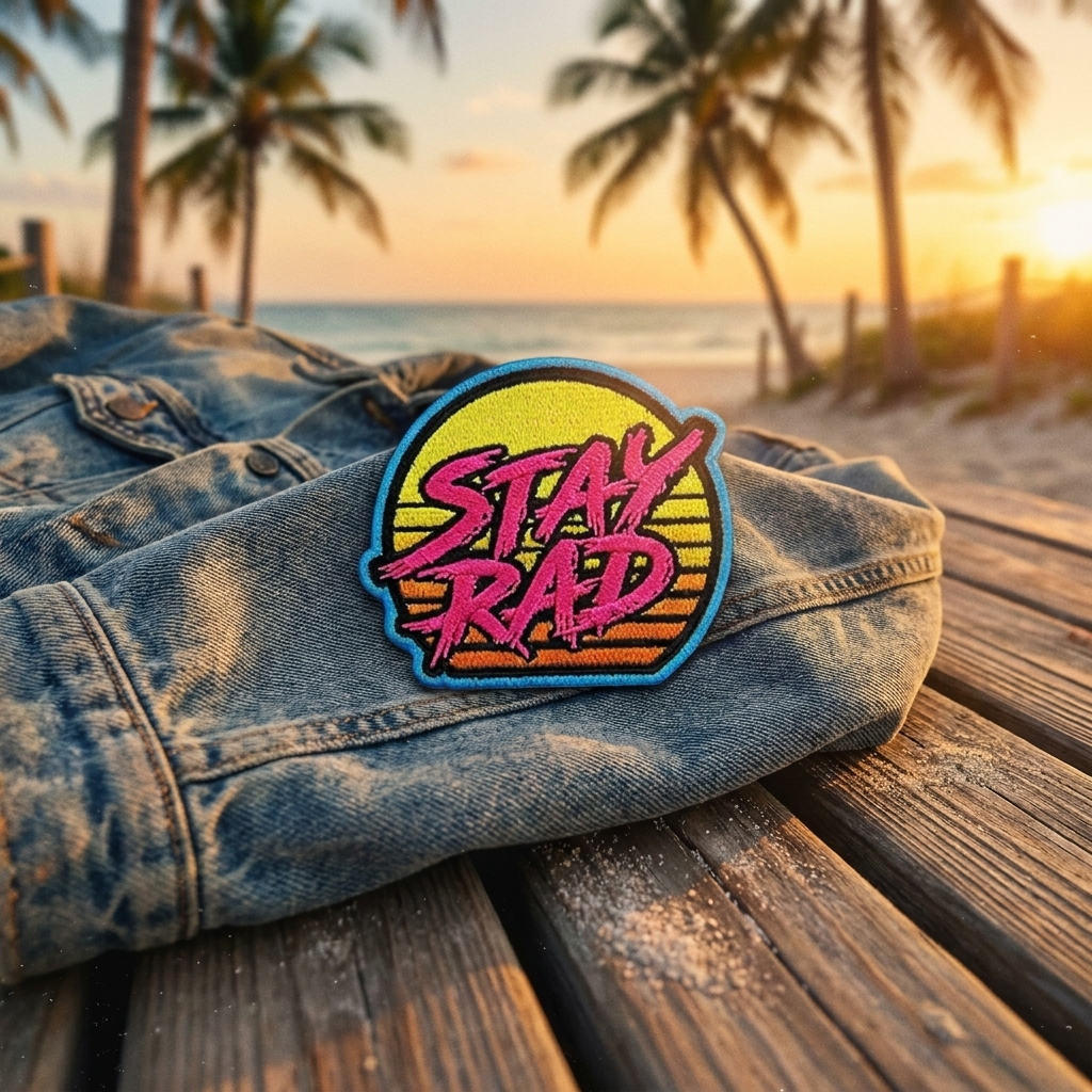 STAY RAD #1 - PATCH BRODÉ