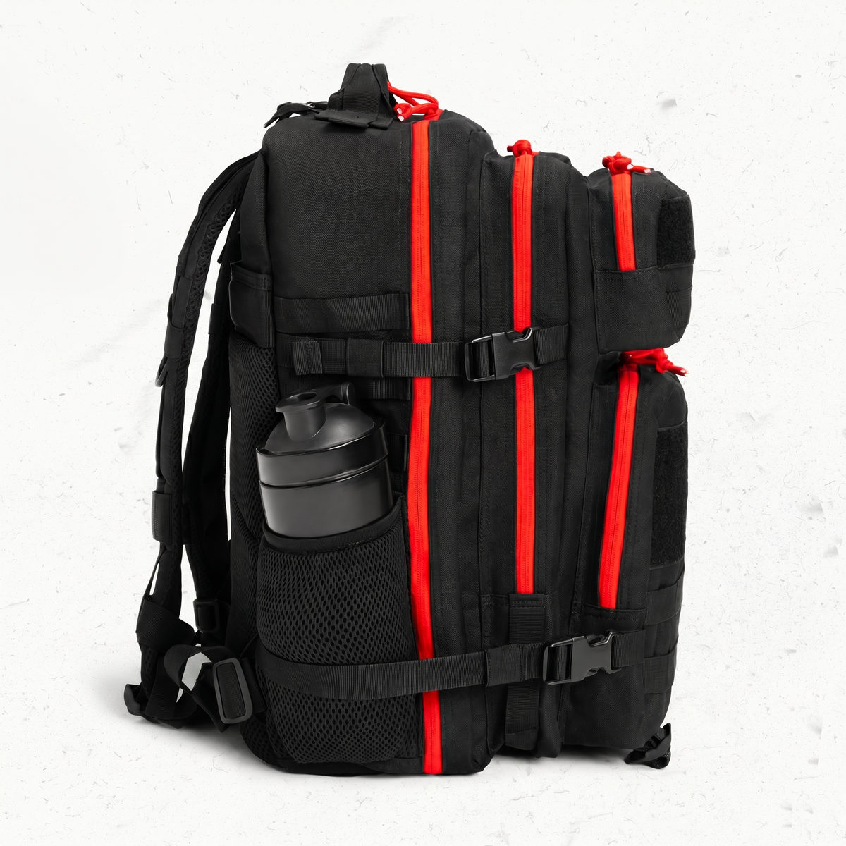 CARRY ONE 45L - NOIR & ROUGE